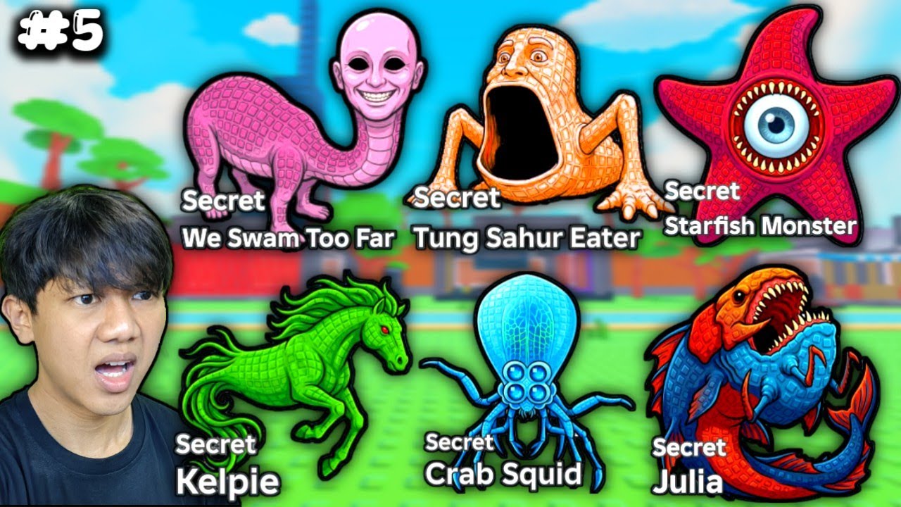 Ternyata Ada Ikan SCP Di Gedung Roblox | Roblox Find The Fish part 5