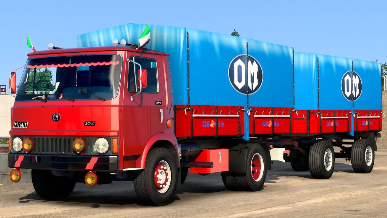 FIAT 50 NC | Mods | 1.42 Euro Truck Simulator 2 Gameplay