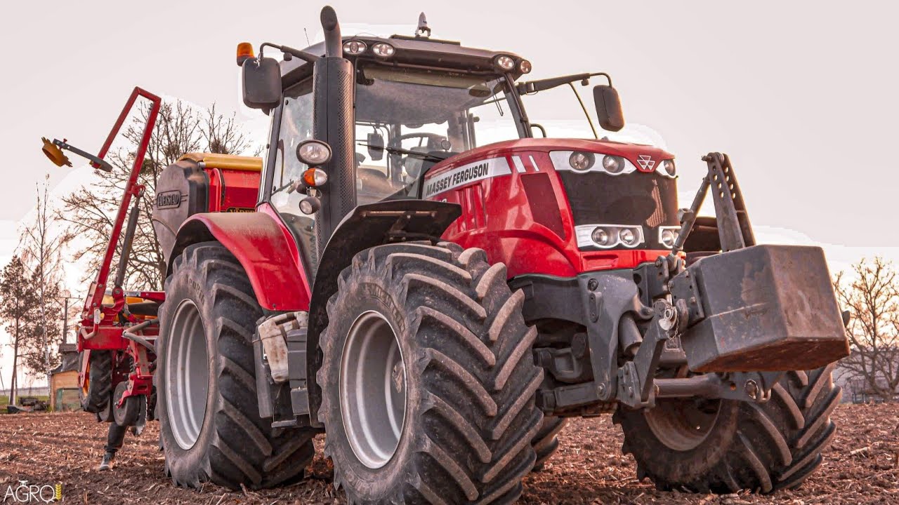 SIEW BURAKÓW Z NOWYM NABYTKIEM!☆MASSEY FERGUSON DYNA VT 7726 7618 & VADERSTAD TEMPO T☆AGRO-SERWIS☆