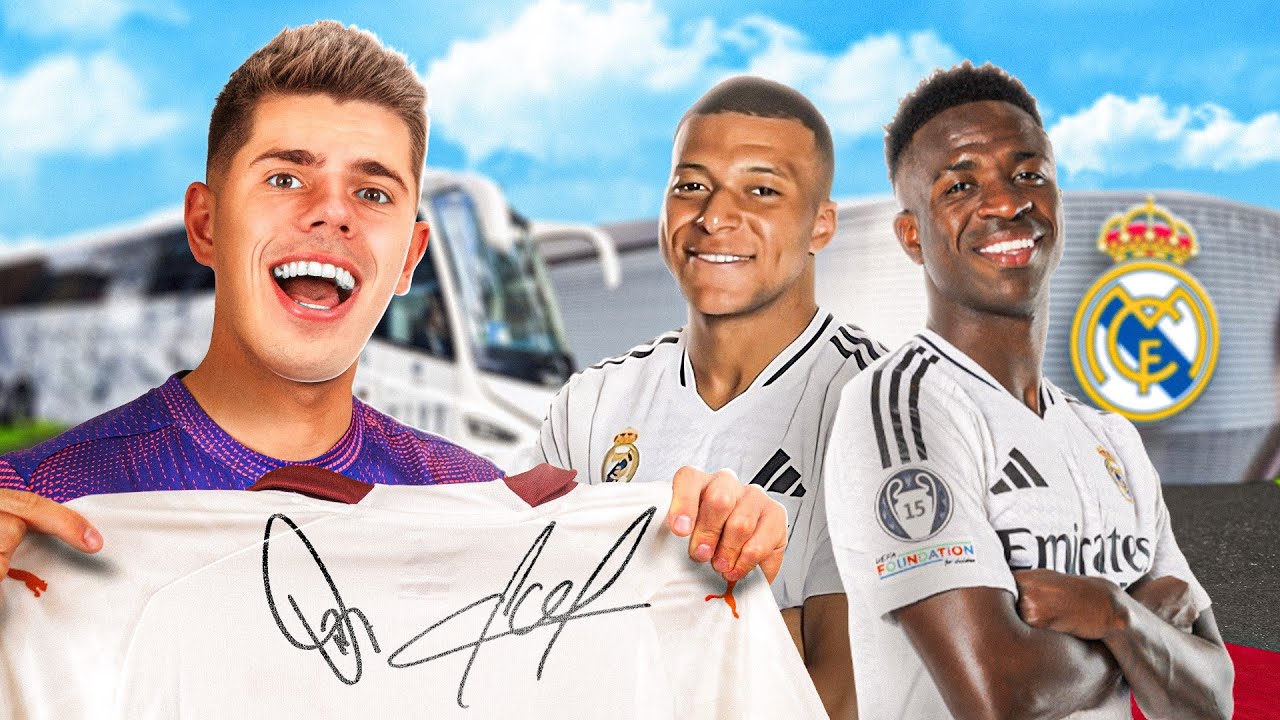 PIŁKARZE REALU MADRYT DALI MI AUTOGRAFY 🔥