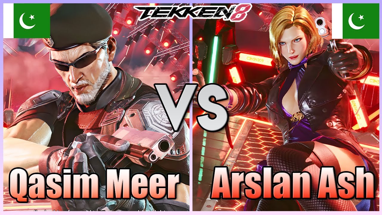 Tekken 8  ▰ Qasim Meer (Victor) Vs Arslan Ash (Nina) ▰ Player Matches!