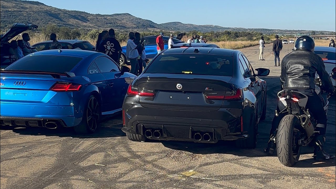 Sunday Drag Racing | G80 vs RS3 | 507 C63 Spinning | Mzansi Car Culture | 8R vs Giulia Quadrifoglio