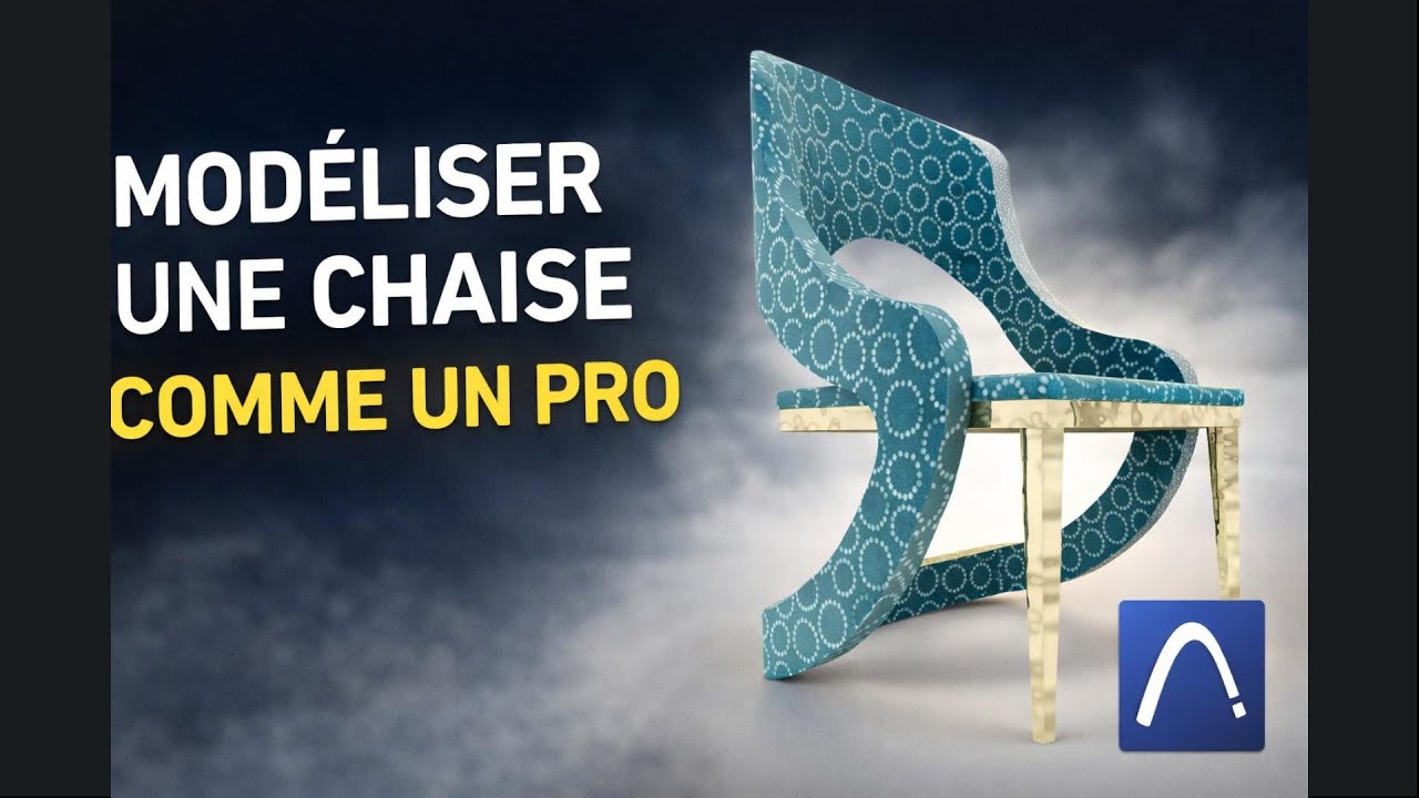 Comment modéliser une chaise moderne dans Archicad  Design & BIM 2026