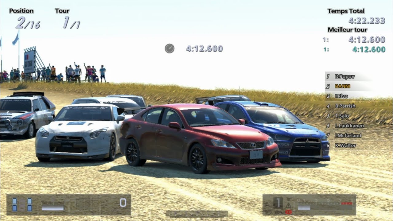 Gran Turismo 5 - Lexus IS F '07 (HYBRiD) PS3 Gameplay