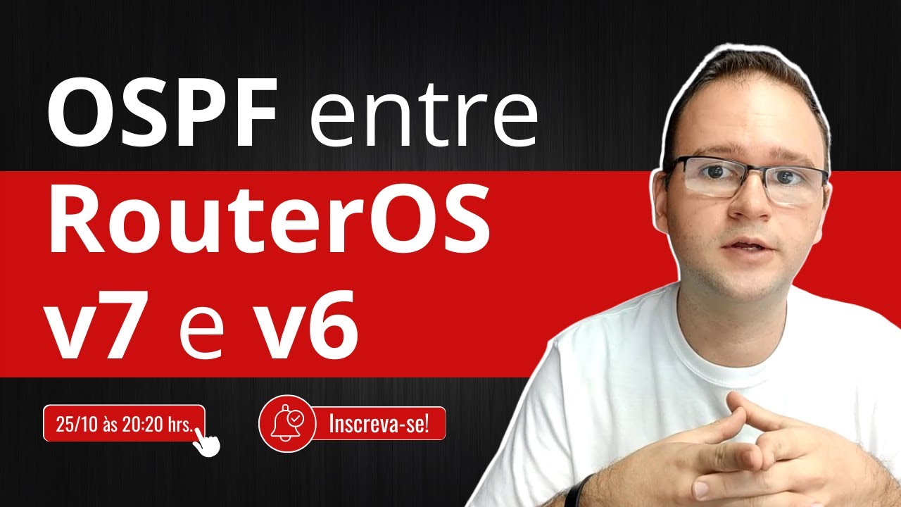 OSPF entre RouterOS v7 e v6.