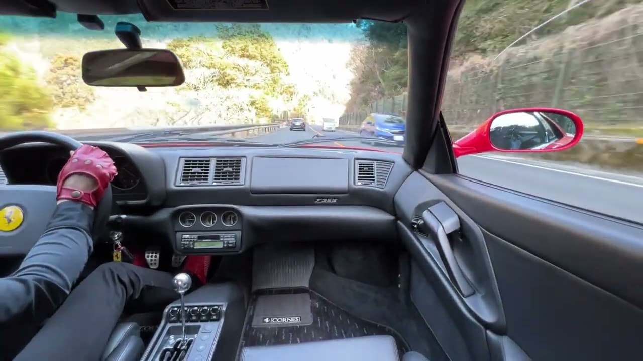 POV: Ferrari F355 winding road drive #05