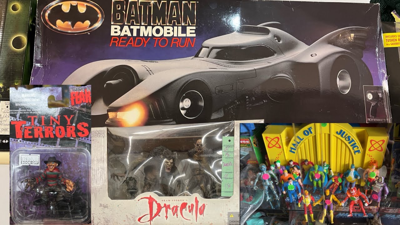 VIntage Toy Hunting @ Antique shops/ Book OFF and Toy depot/ Rare Toy finds (Toy hunt)