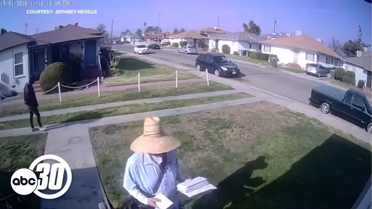 Postal worker robbed at gunpoint while delivering mail in Central Fresno
