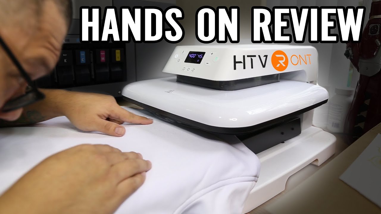 HTVRont Auto Heatpress 1 Month Hands On Review