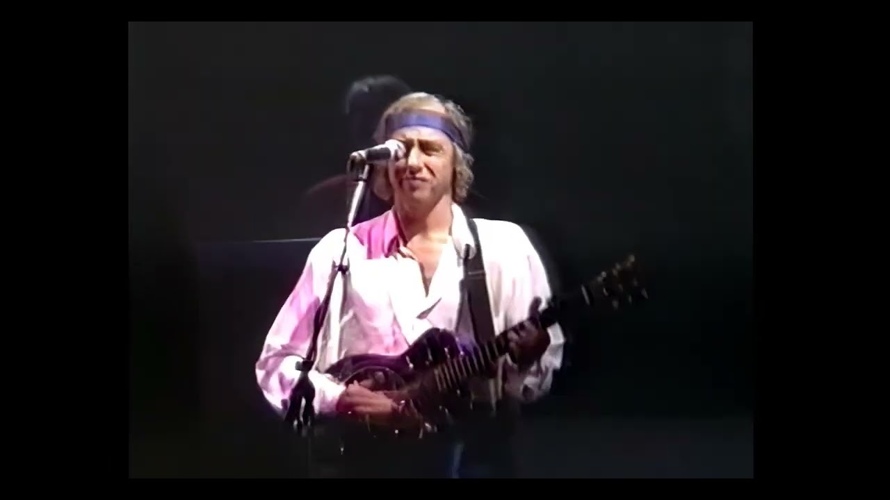 Dire Straits 1991 Brussels AI HD UPSCALE 60fps stabilization