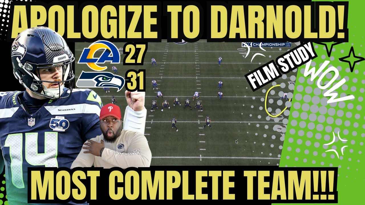 Seahawks Study: Sam Darnold CAN'T DO WHAT?! | APOLOGIZE, HATERS!
