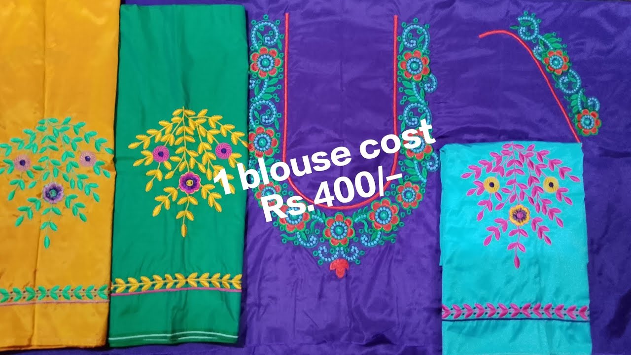 1 blouse cost Rs.400/-, Free shipping, whatsapp no-9391820626.