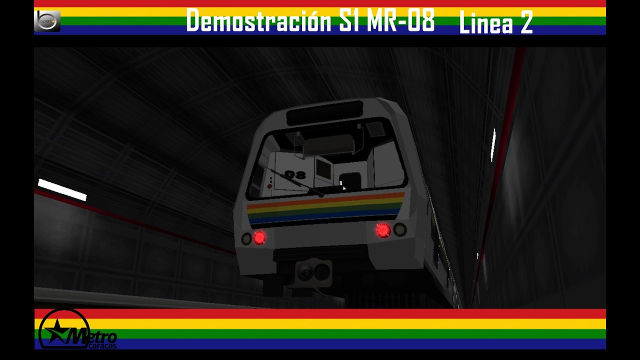 Tren Alstom S1 MR-08 DEMOSTRACION EN LINEA 2