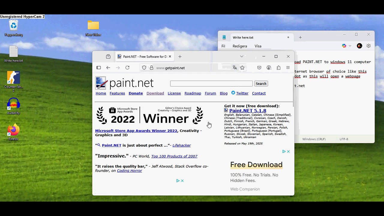 How to download Paint.net to windows 11 computer in 2025 (tutoril)