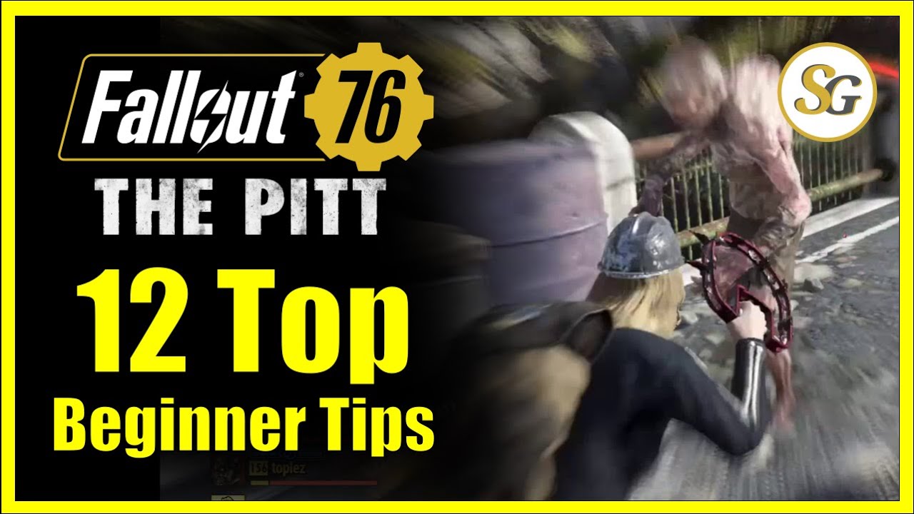 12 Top Beginner tips for #Fallout76