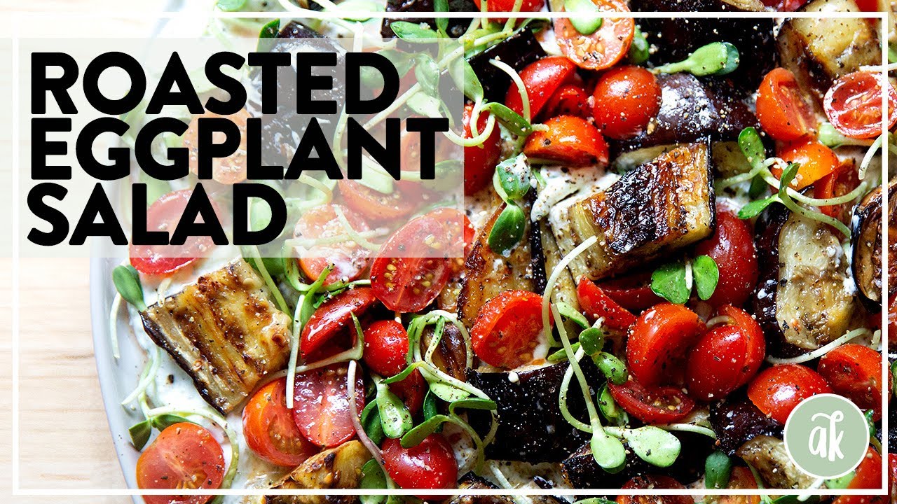 Roasted Eggplant Salad