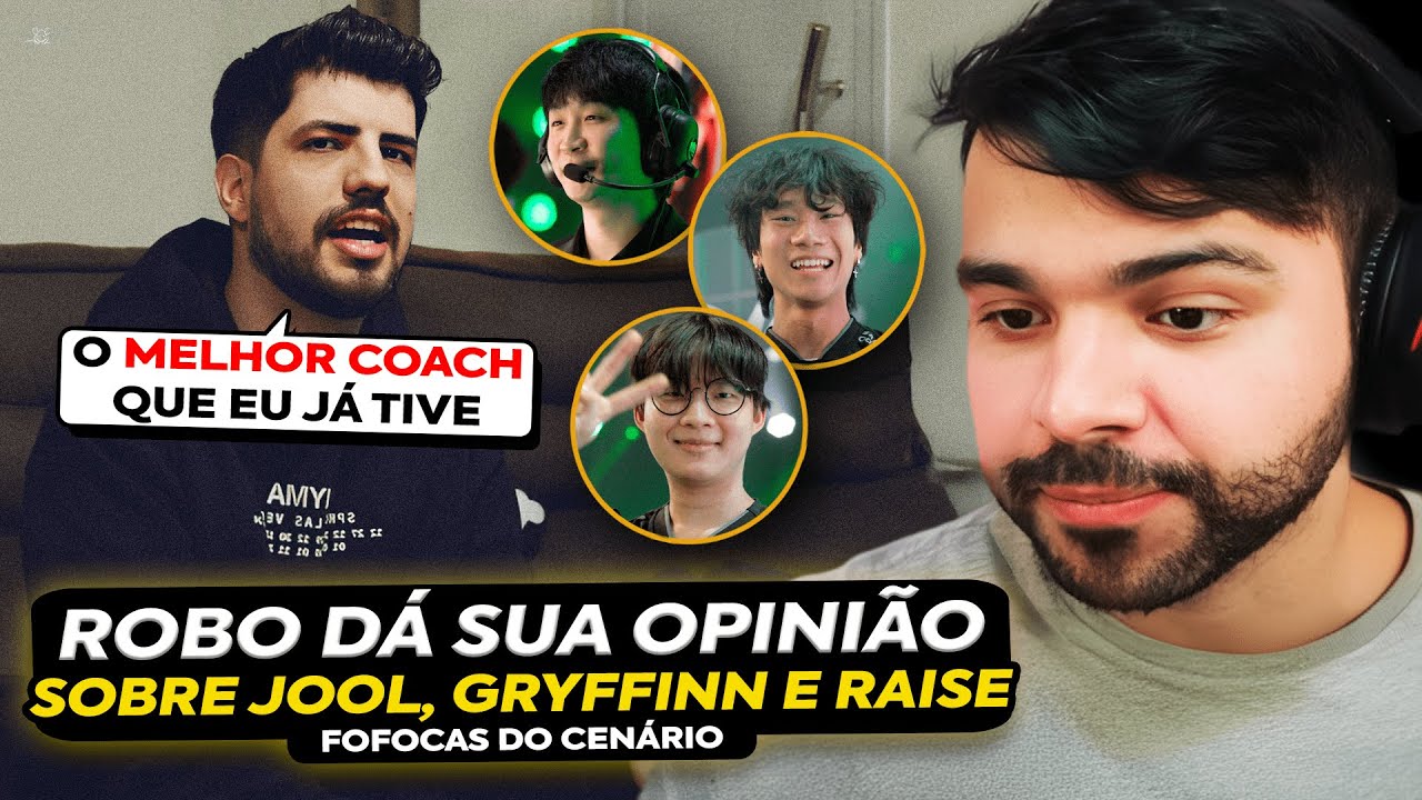 🚨 A OPINI&Atilde;O DO ROBO SOBRE O GRYFFINN, JOOL E COACH RAISE! MINERVA ENTREVISTA