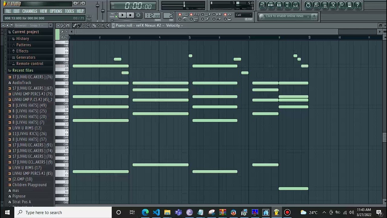 13.How To Make Private School Piano Like Kelvin Momo fl studio - the Log drum😭