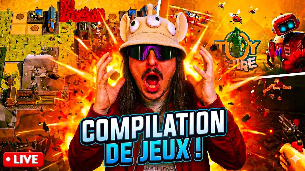 🔴 LIVE YTB SHORT -  COMPIL DE JEU !!!