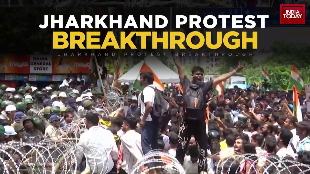 Jharkhand Student Protest: Successful Candidates Counter-Protest After JSSC CGL Exam Cancelled