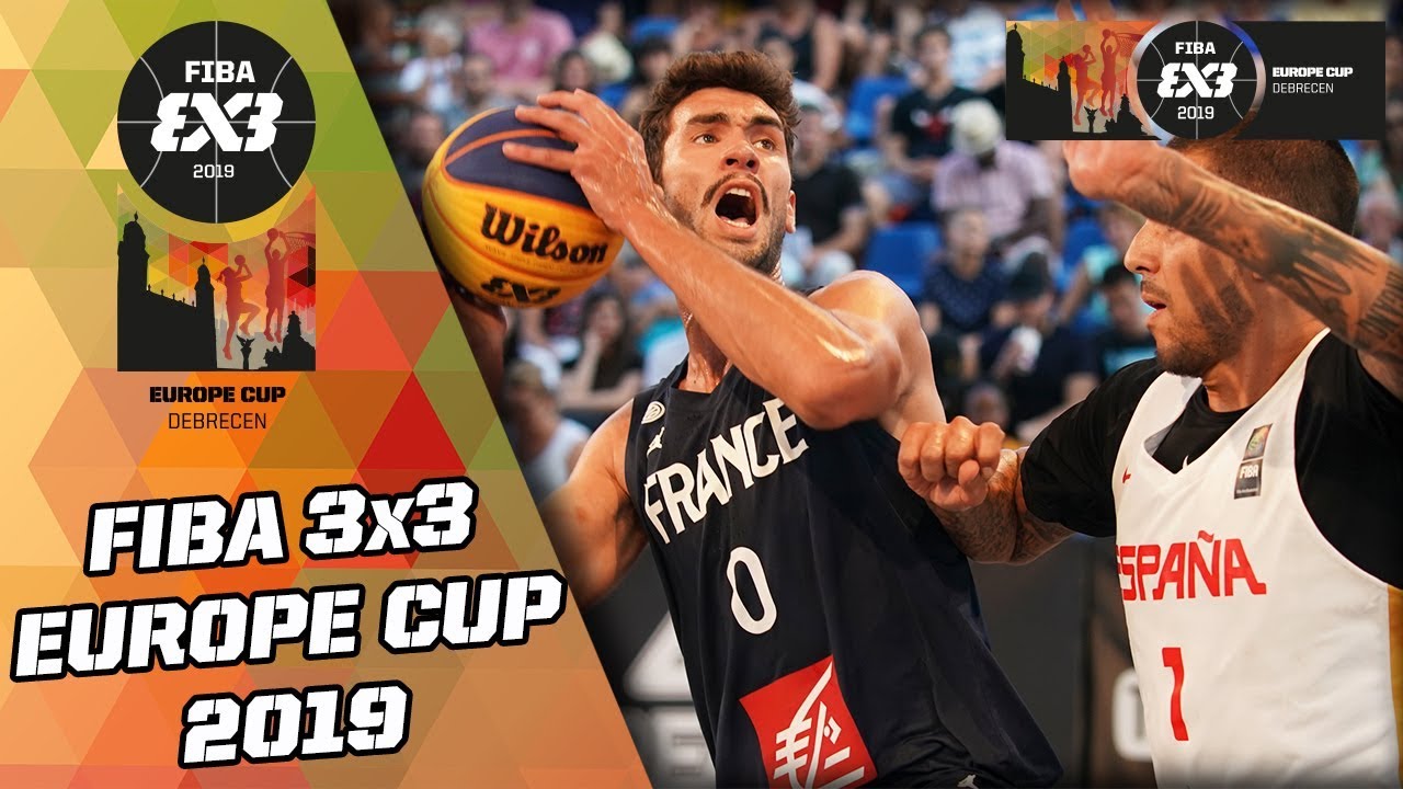France v Spain | Men's Semi-Final Full Game | FIBA 3x3 Europe Cup 2019