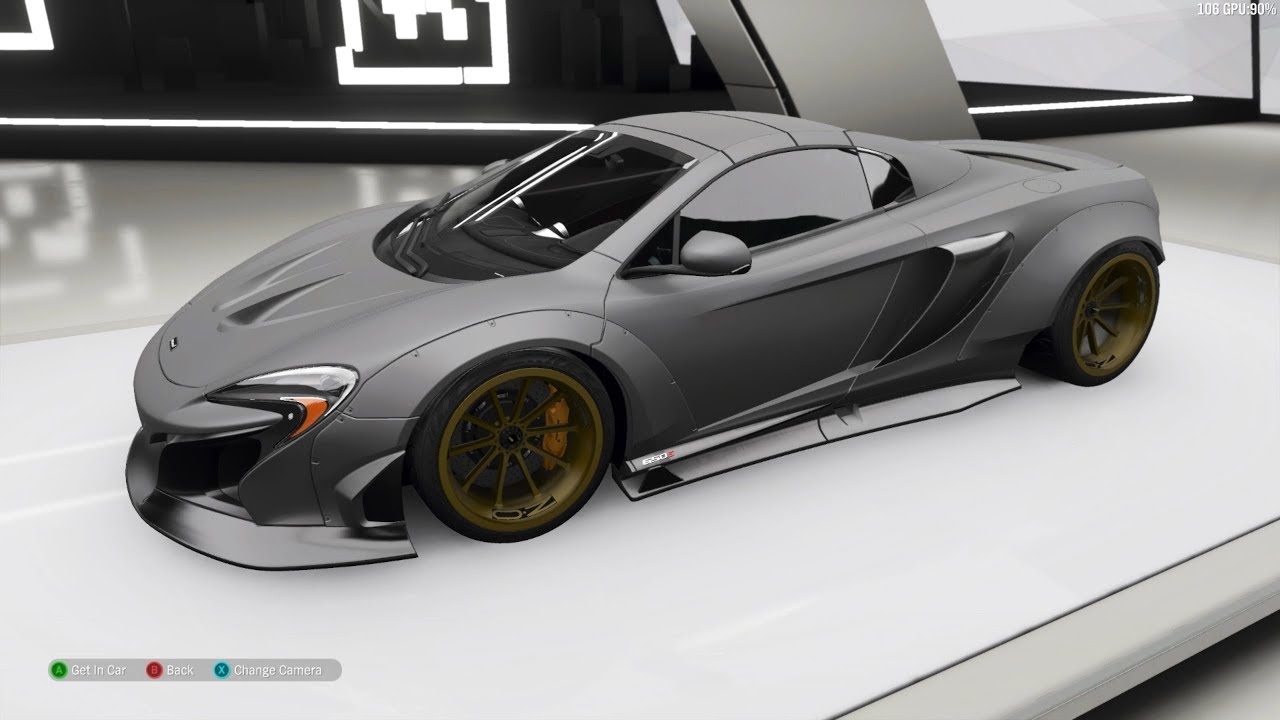 Forza Horizon 4 - 2014 McLaren 650S Spider - Customize and Drive