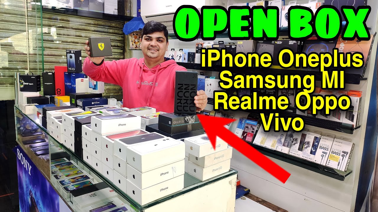 Cheapest iPhone Open Box Mobile Phone MI, Realme, Oppo, Vivo, Oneplus,  Soham Retails,