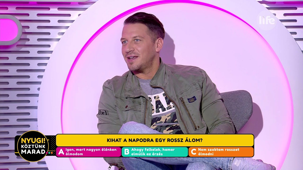 Vastag Csabi: „Volt már olyan, hogy egy álom miatt lettem szerelmes valakibe”