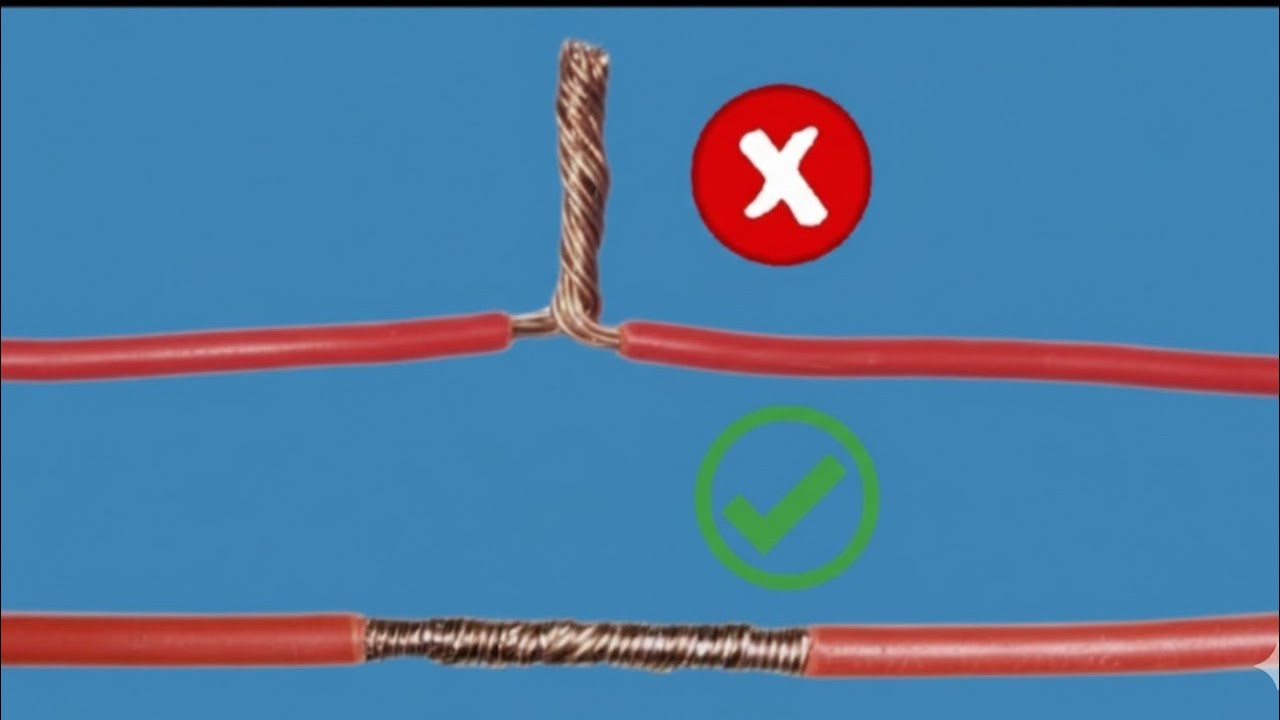very Few People Know This Method...! 🤫 Twist wire for a Perfect Connection.
