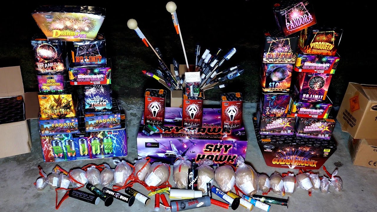MEGA SHOW DE REVELION 2024 2025- Compilatie Petard€ si Artificii - Vuurwerk Compilation Polenboller🎆