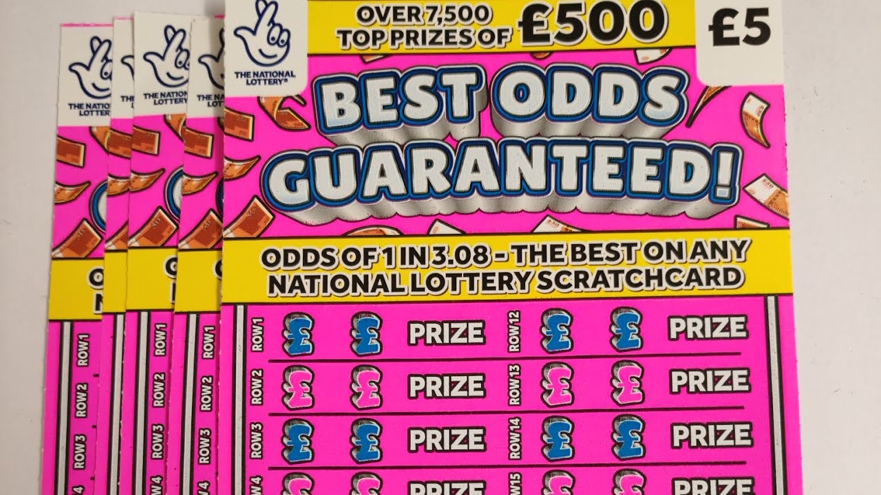 Best odds guaranteed scratch cards &pound;25 in play