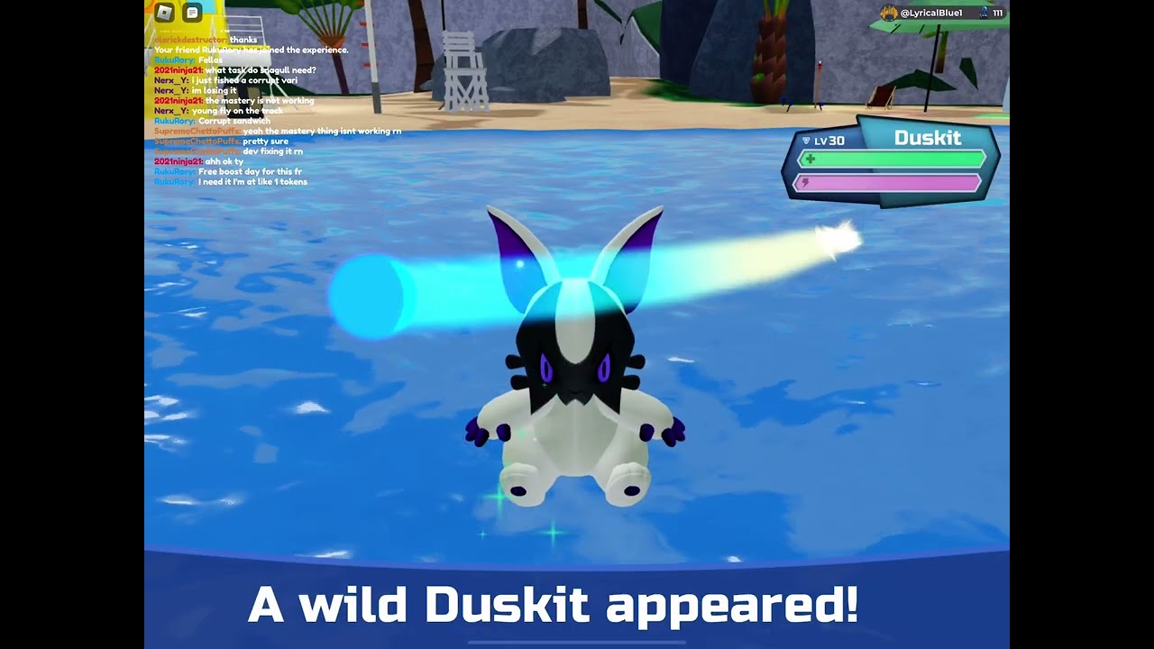 Loomian Legacy - Gamma PLUSH Duskit Find! (1/82K!)