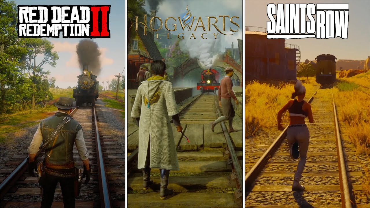 Train Physics in 12 Different Games