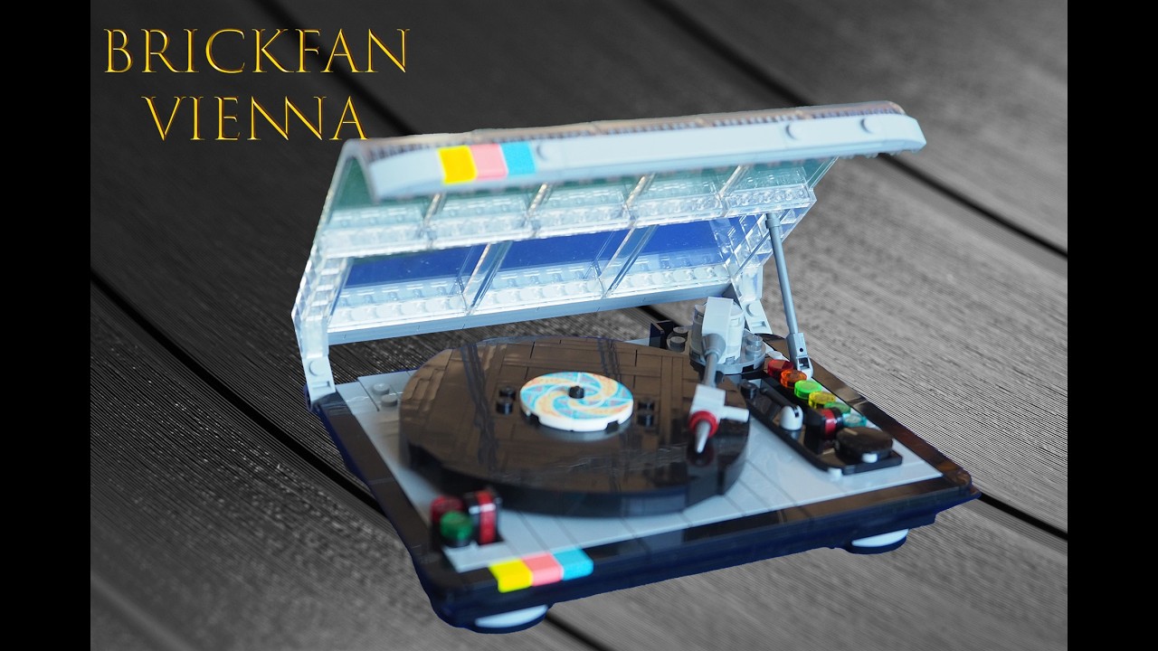 Liefert immer noch die beste Musikqualität - LEGO® 40699 - Retro-Plattenspieler