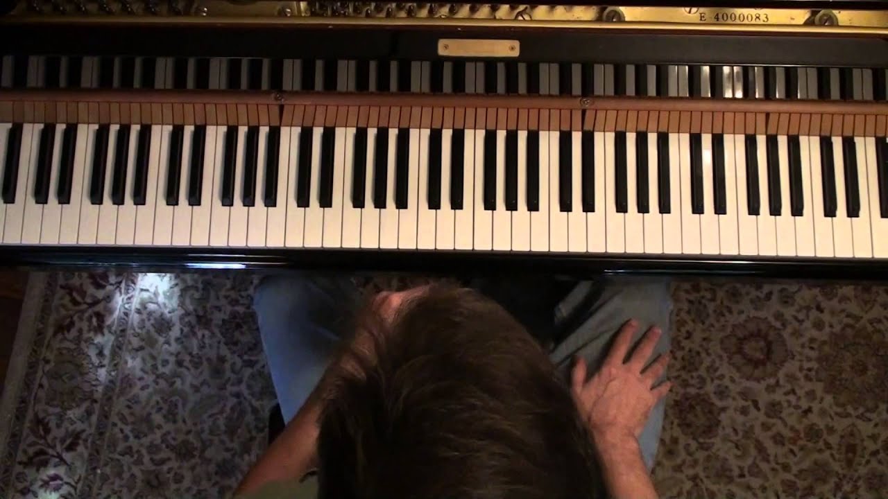 Basic Blues in C - jazz style for piano using rootless voicings