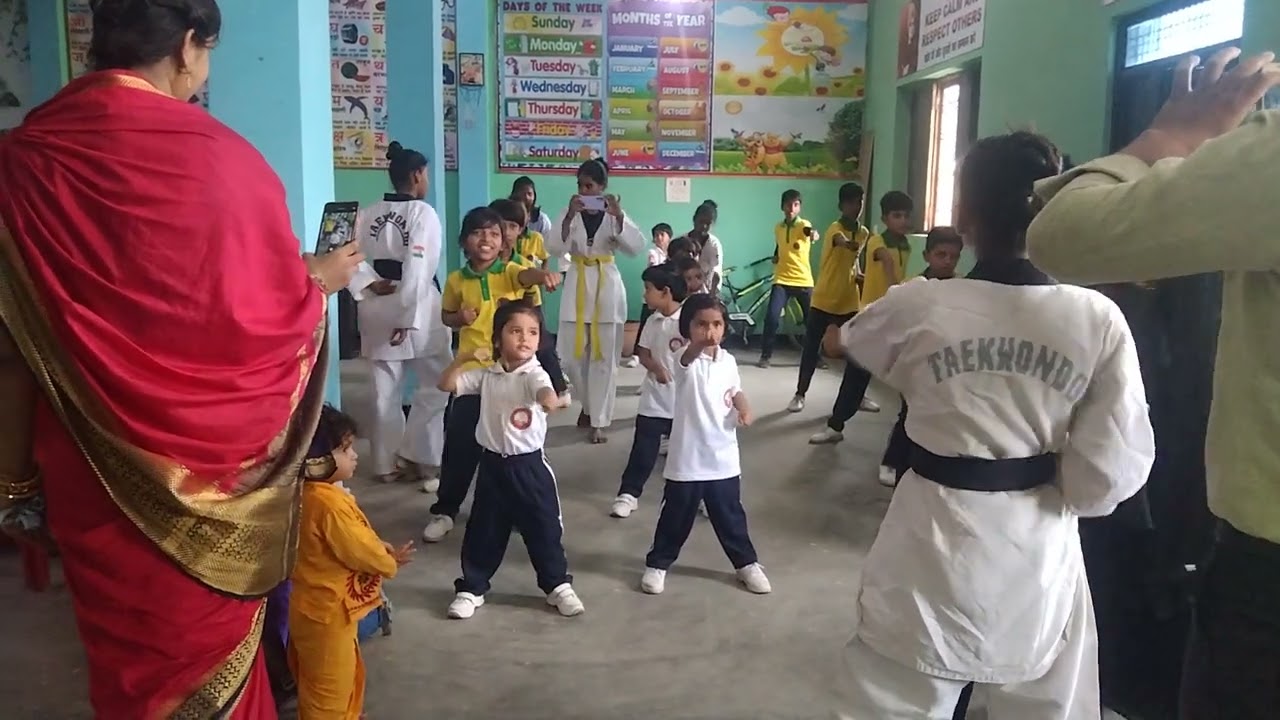 Learning Self Defense By Little Boys And Girls । 