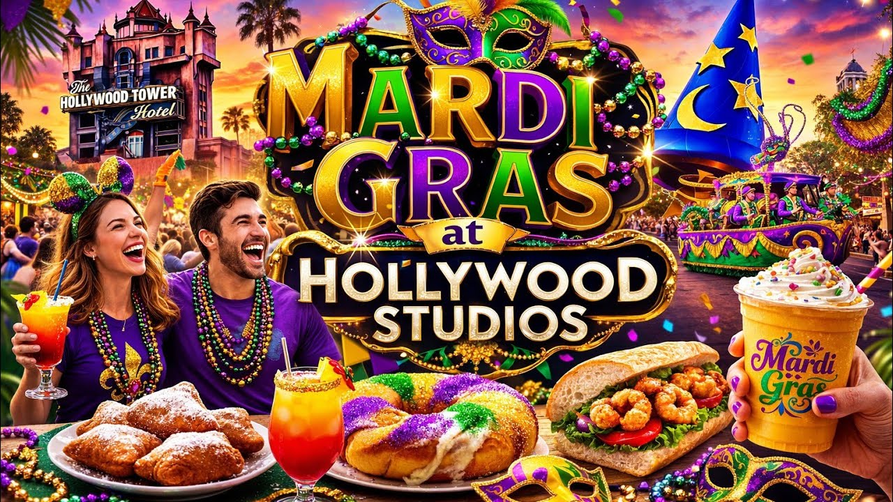 Mardi Gras at Hollywood Studios.