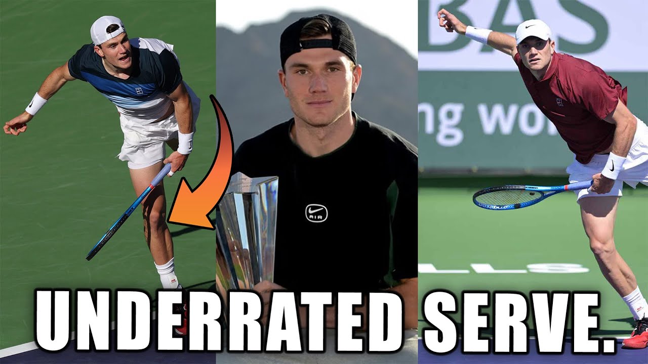 Jack Draper Serve Analysis- This Serve Won A Master's 1000!