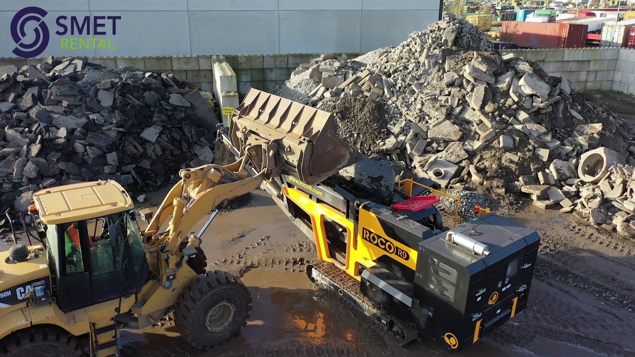 Roco R9R  - Jaw Crucher - Kaakbreker - Concasseur à Mâchoires - Smet Rental