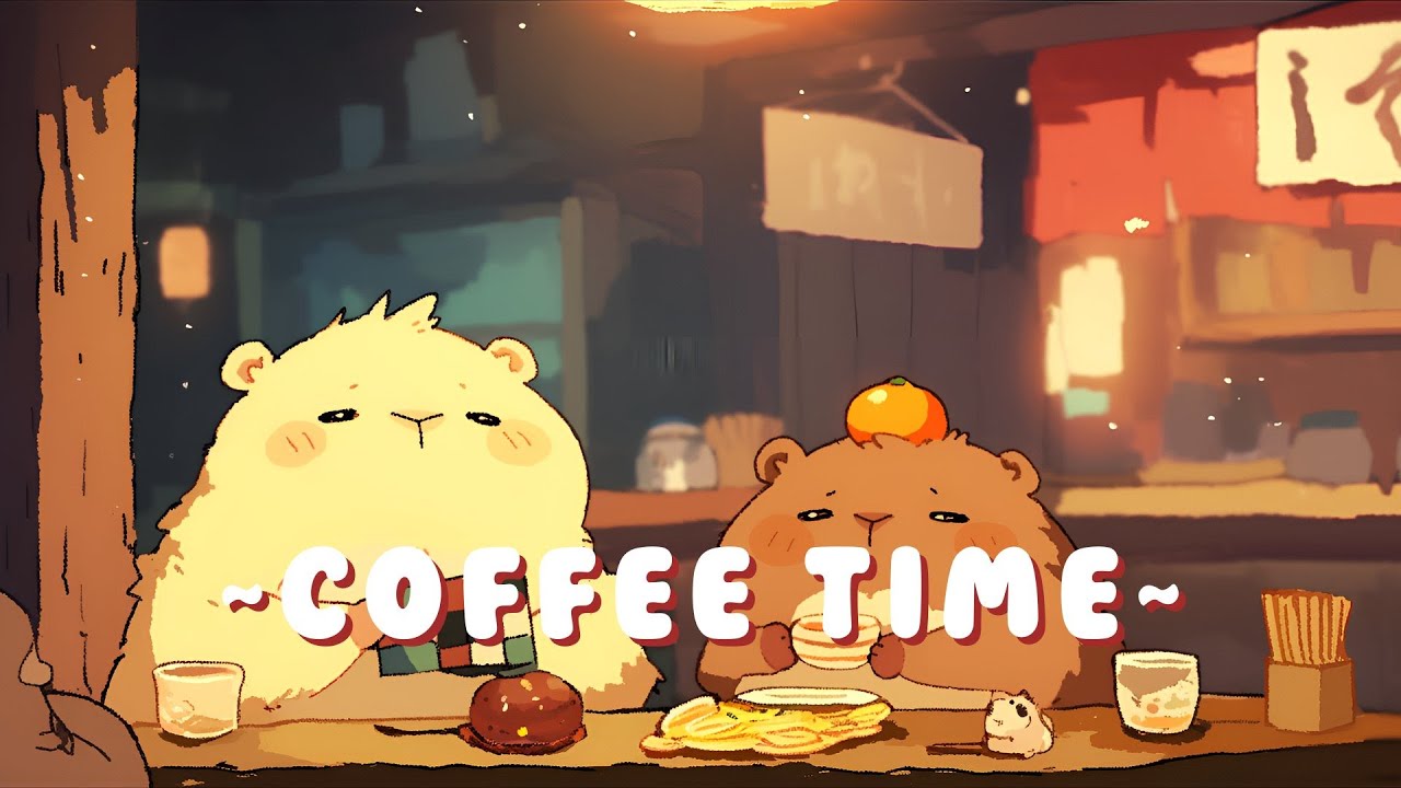 Capybara Lofi Zone - Study & Chill Music Mix ~ Sweet Dreams ~ 🌸 ☕ | High Quality