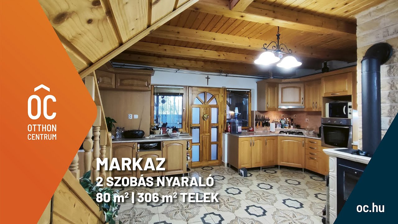 Eladó 2 szobás közvetlen tóparti nyaraló - Markaz - 80 nm, 306 nm telek