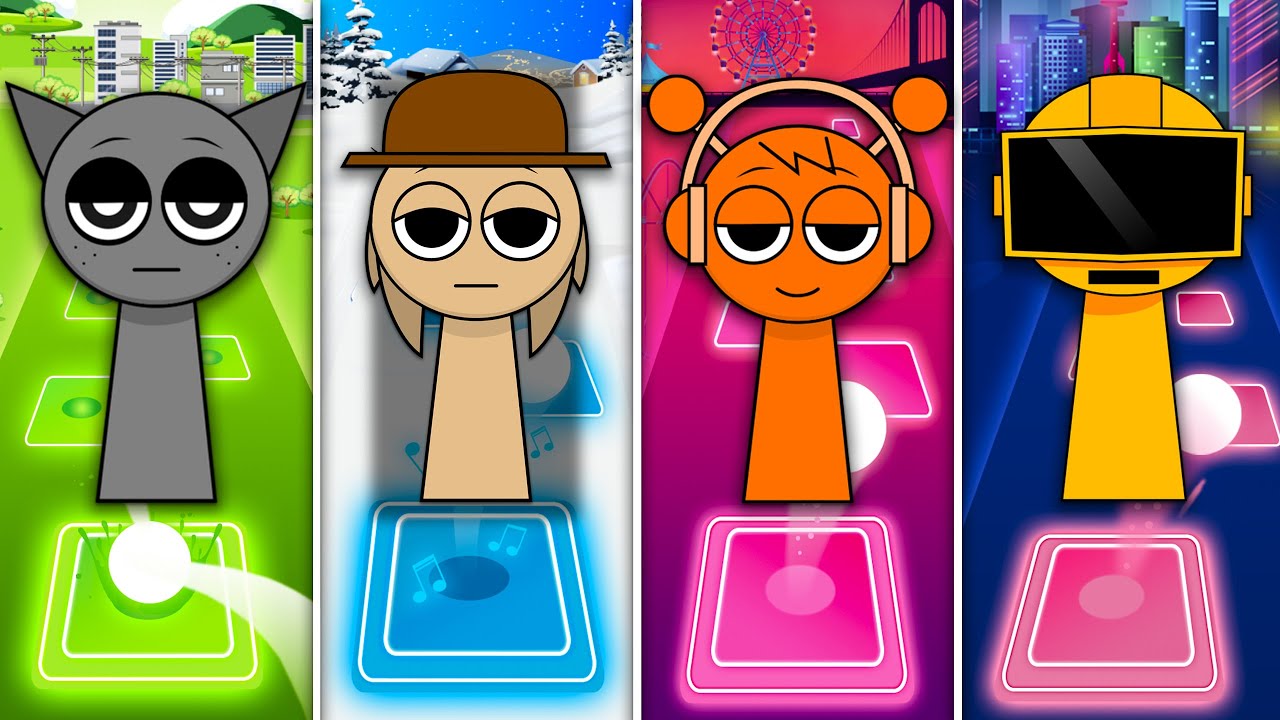 INCREDIBLE SPRUNKI HELP | Tiles Hop EDM Rush