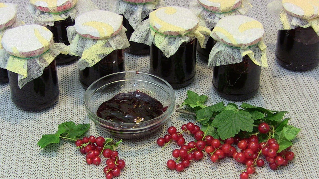 Dżem z czerwonych porzeczek
