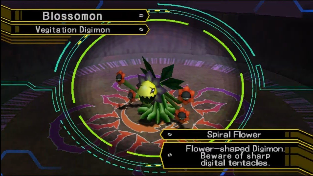 Digimon World X - Blossomon Boss Fight