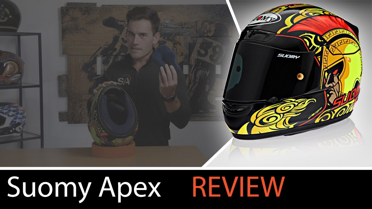 Suomy Apex Racing Helmet Review at SpeedAddicts.com