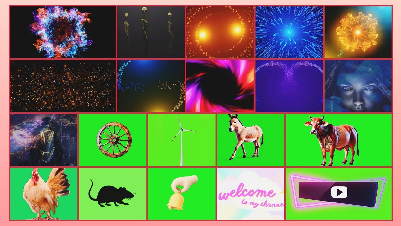 Green screen effect videos chroma key video free download video edit animation youtube intero