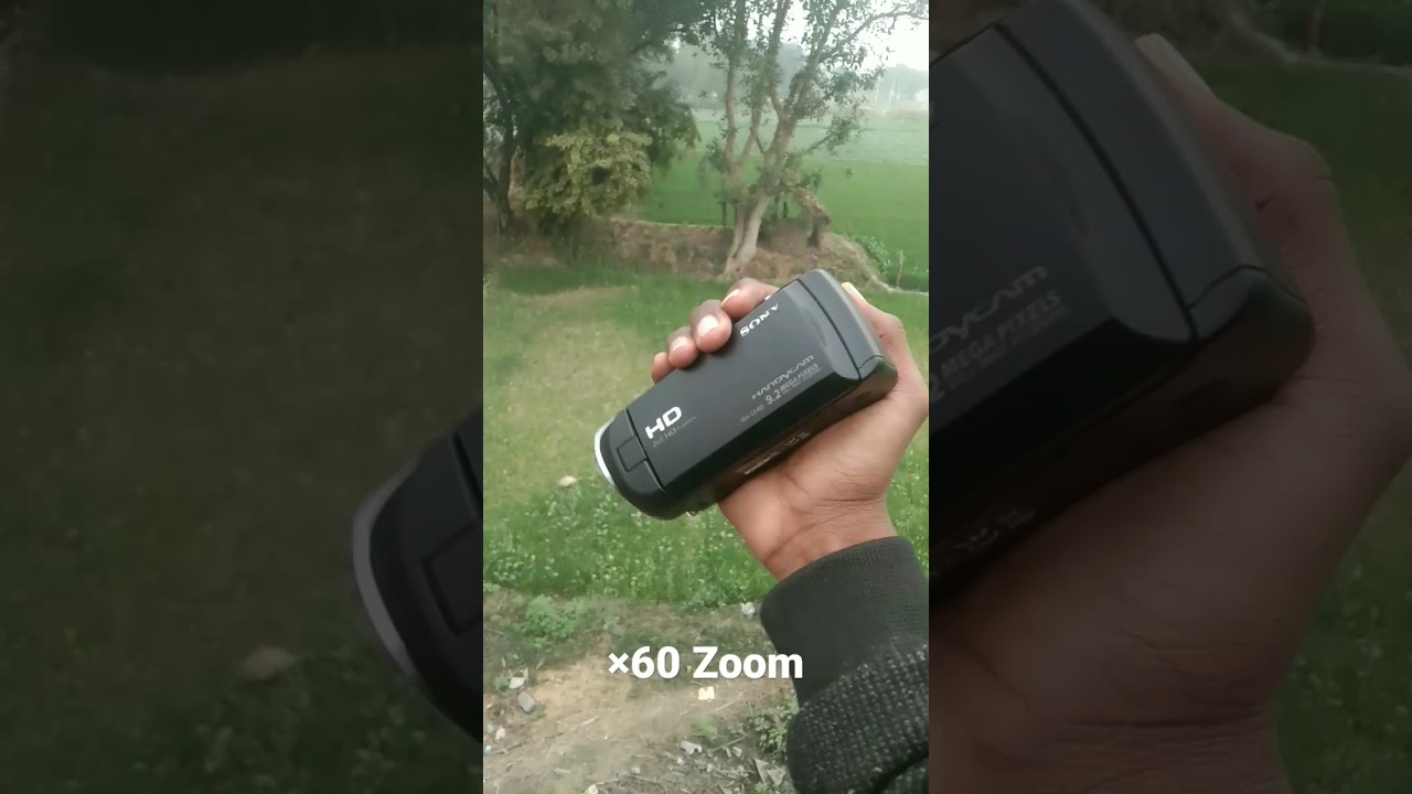Sony HD Handycam &times;60 Zoom #shorts #new #camera #photography
