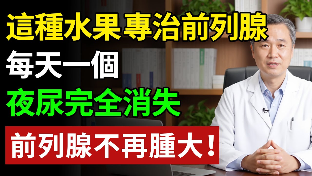 “這種水果”專治前列腺，每天一個，夜尿完全消失，前列腺不再腫大！#健康#健康飲食 #養老生活 #老年健康 #樂齡健康