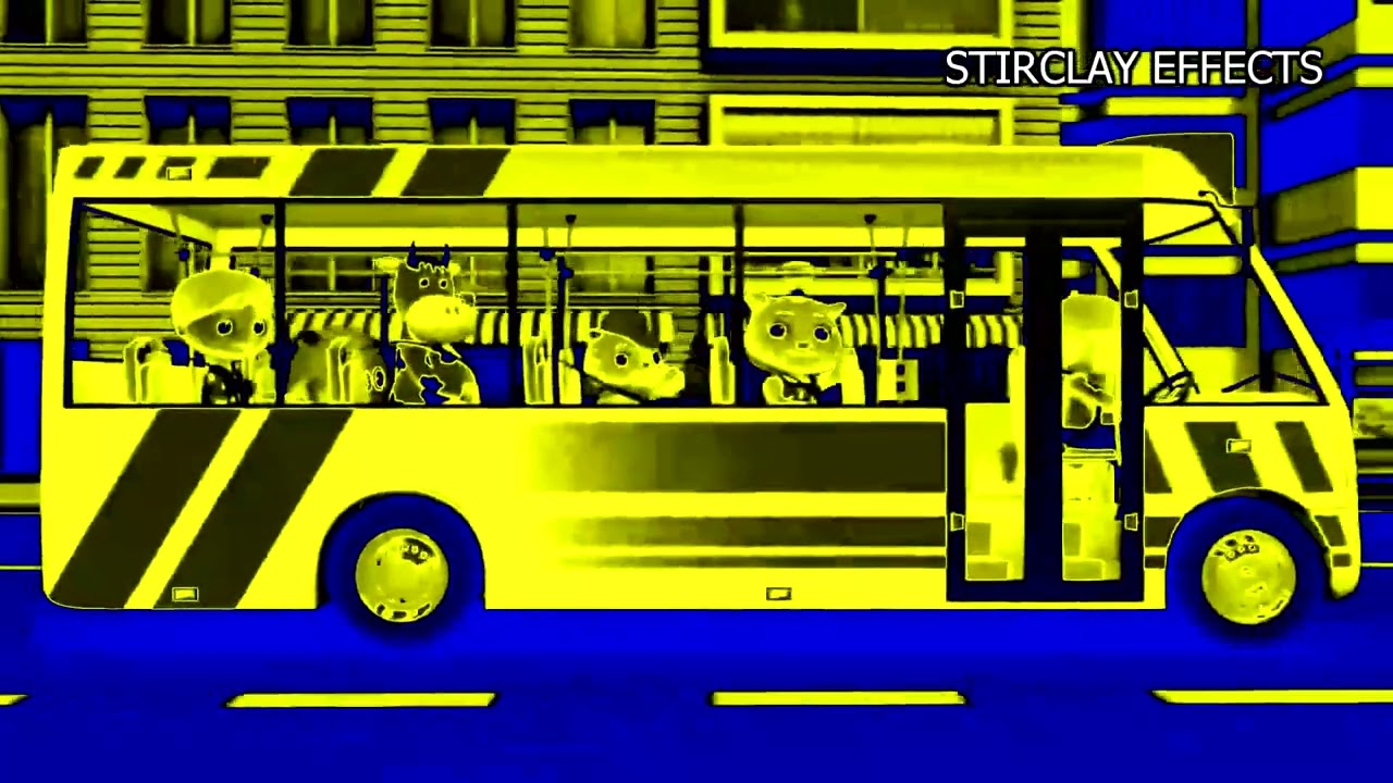 Little Baby Bum Wheels On The Bus Airport! Effects Sponsored By Gamavision Csupo