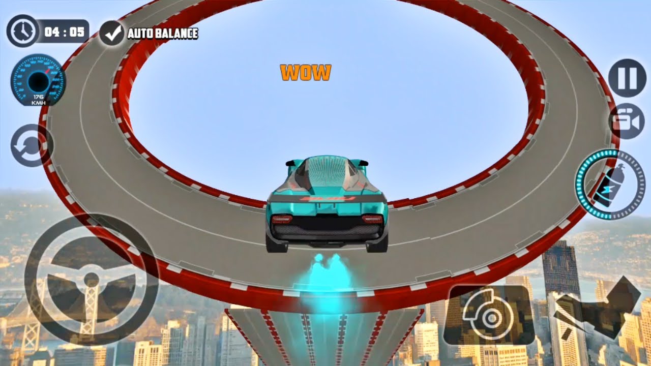 Impossible Car Tracks 3D - New Sport Car Unlocked - Levels 26 to 30 Completed Android Gameplay